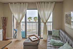 Beachfront Corpus Christi Condo with Deck and Views!